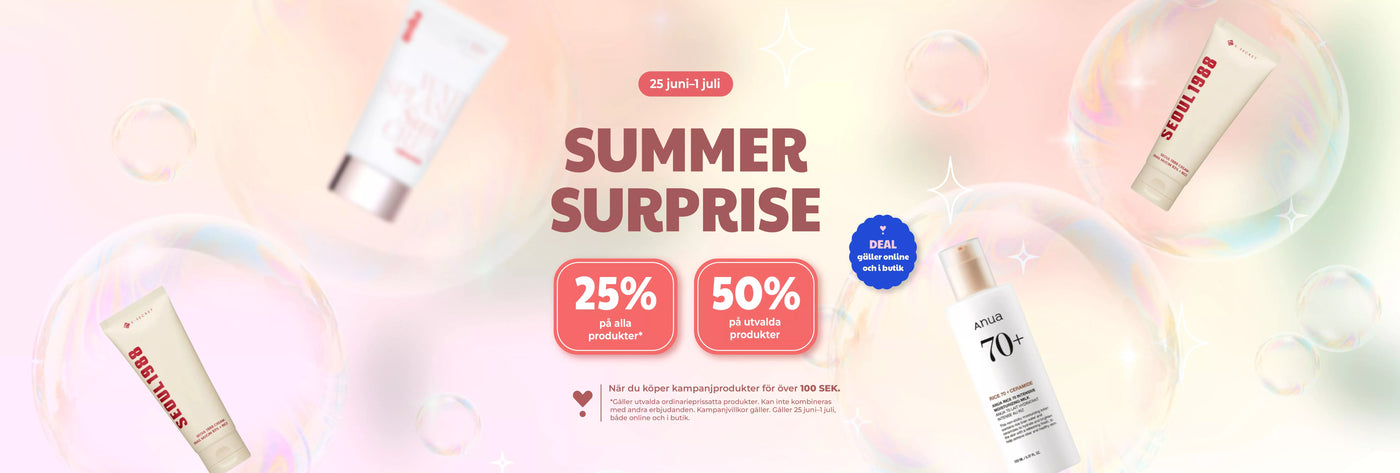 25 juni - 1 juli: 25% på nästan alla produkter