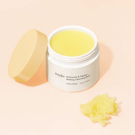 Ondo Beauty 36.5 Multiacids & Papaya Melting Cleansing Balm PONG-PONG koostumus