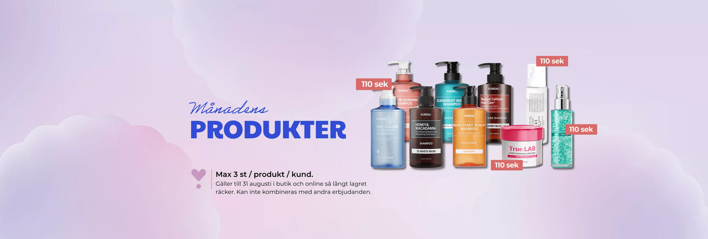 Månadens produkter - Augusti 2026