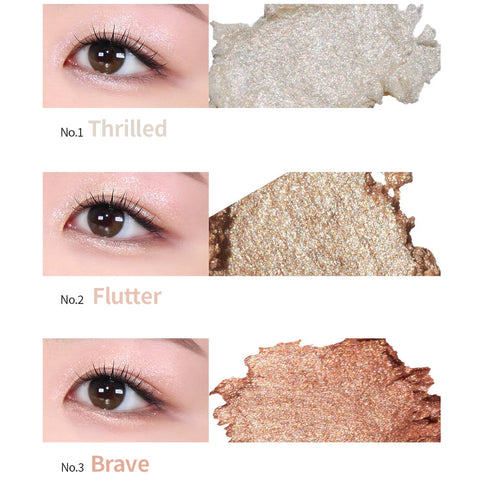 Unleashia Pretty Easy Glitter Stick sÀvyt 1-3