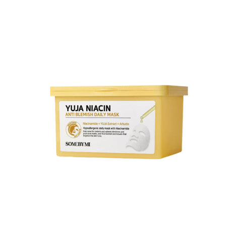 [Some By Mi] Yuja Niacin Anti-Blemish Daily Mask (30ea)