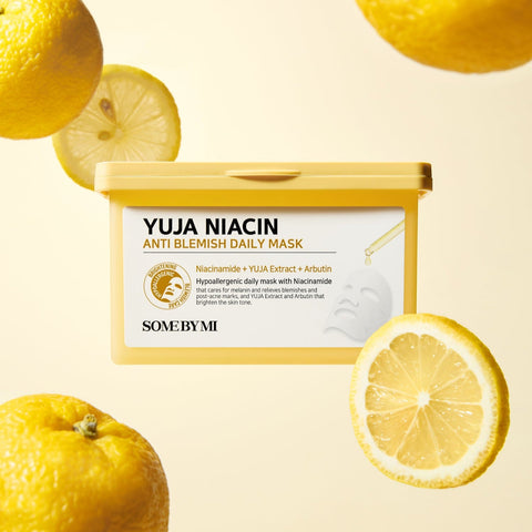 [Some By Mi] Yuja Niacin Anti-Blemish Daily Mask (30ea)