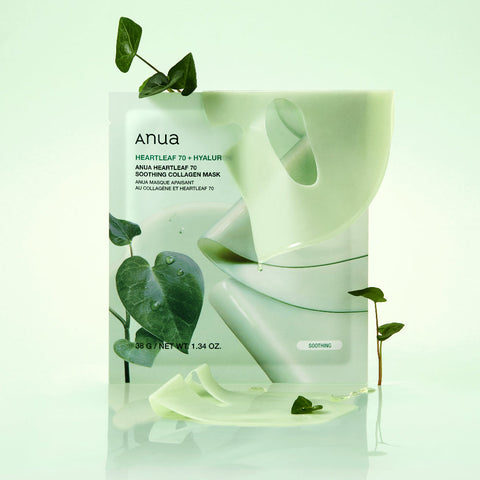 [Anua] Heartleaf 70 Soothing Collagen Mask