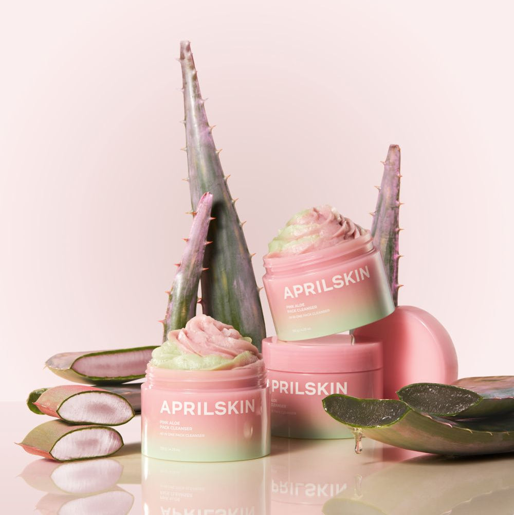 APRILSKIN] Pink Aloe Pack Cleanser – Yeppo&Soonsoo Sweden
