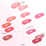 Amuse Dew Tint sävykartta