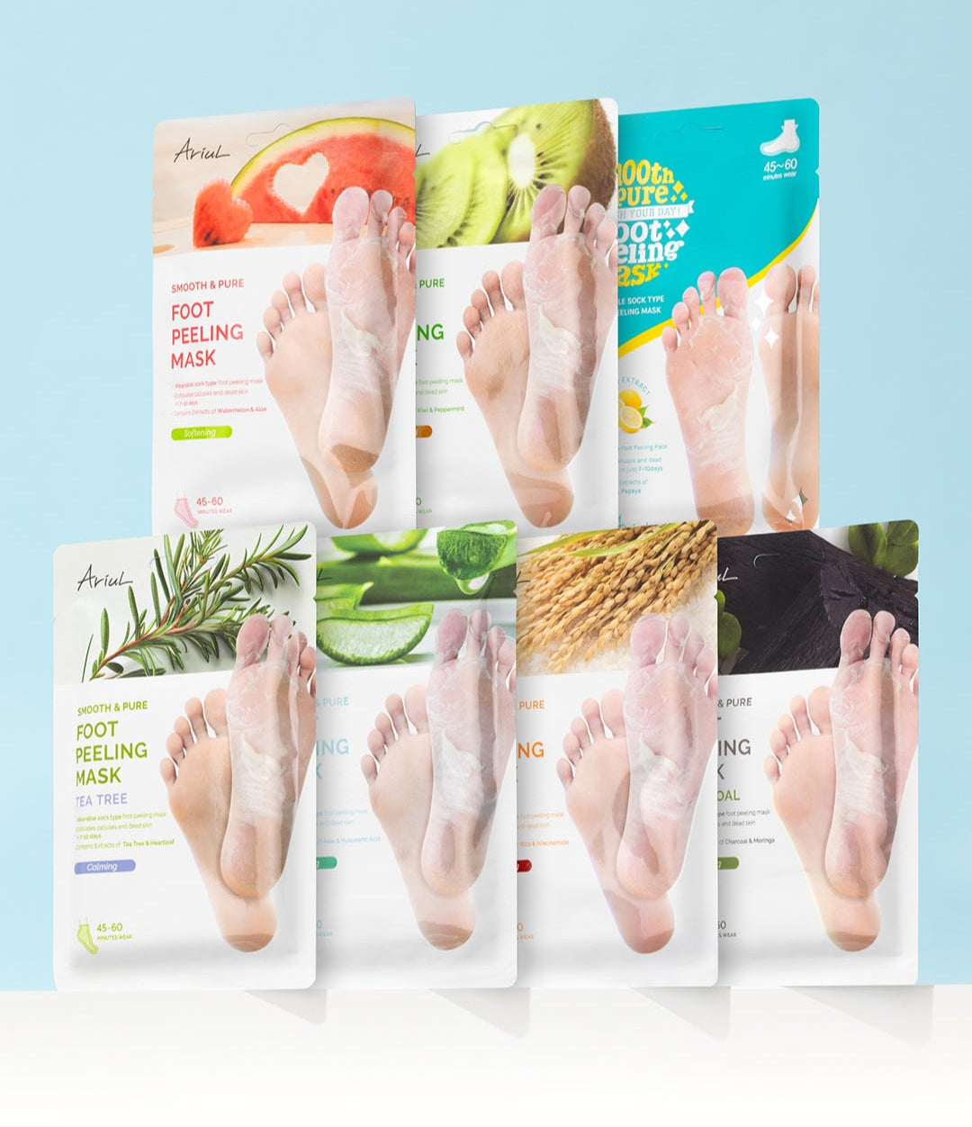 [Ariul] Smooth & Pure Foot Peeling Mask Softening (2 Pairs)