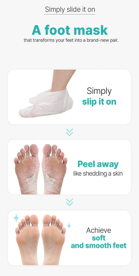 [Ariul] Smooth & Pure Foot Peeling Mask Softening (2 Pairs)