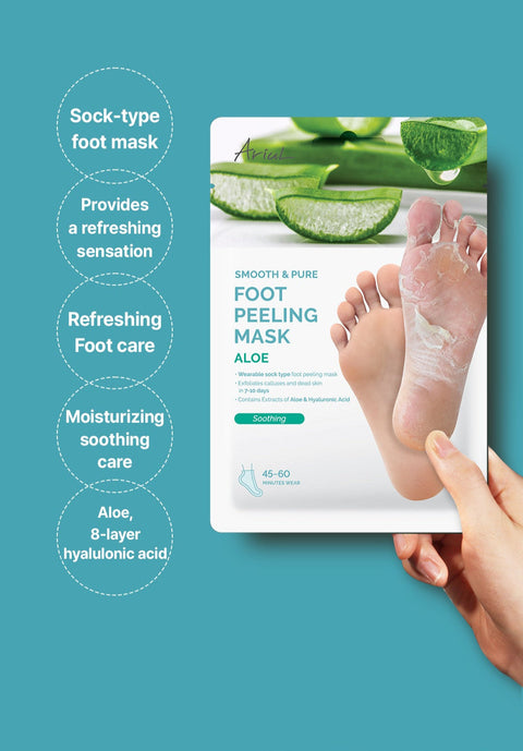 [Ariul] Smooth & Pure Foot Peeling Mask Soothing (2 Pairs)