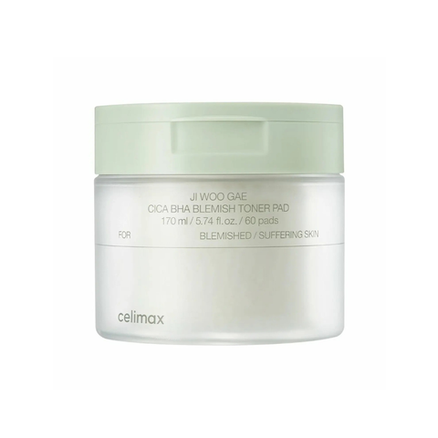 [Celimax] Ji Woo Gae Cica BHA Blemish Toner Pad