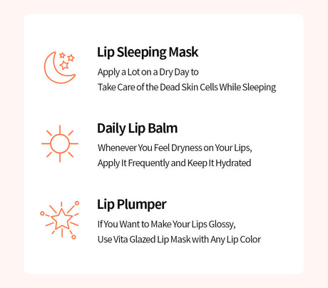 [Tocobo] Vita Glazed Lip Mask