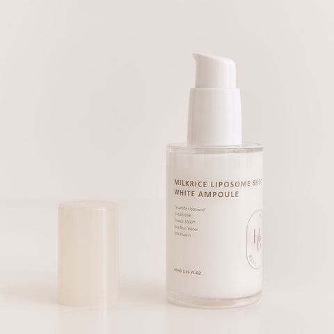 [HEVEBLUE] Milk Rice Liposome Shot White Ampoule