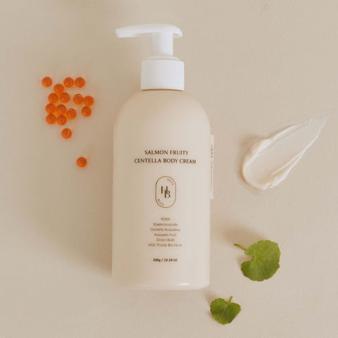 [HEVEBLUE] Salmon Fruity Centella Body Cream