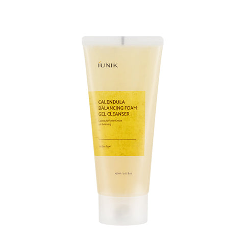 [iUNIK] Calendula Balancing Foam Gel Cleanser