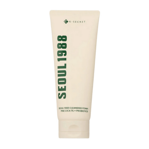 [K-SECRET] SEOUL 1988 Cleansing Foam : Pine Cica 1% + Probiotics