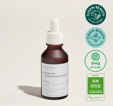 [Mary&May] Niacinamide + Chaenomeles Sinensis Serum