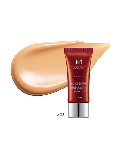 [Missha] M Perfect Cover B.B Cream SPF42 PA+++ MINI