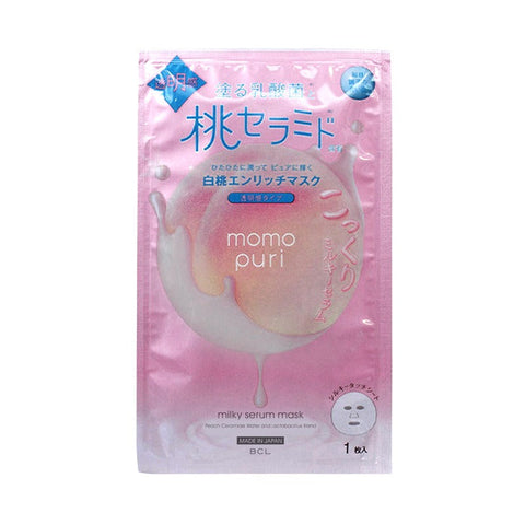 [BCL] Momopuri Milky Serum Mask