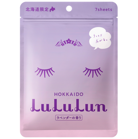 [LuLuLun] Premium Sheet Mask Hokkaido Lavender (7pcs)
