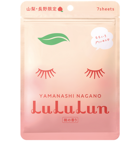 [LuLuLun] Premium Sheet Mask Yamanashi Peach (7pcs)