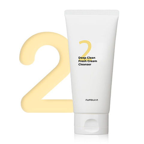 [Numbuzin] No.2 Deep Clean Fresh Cream Cleanser (EXP. 12.08.2025)