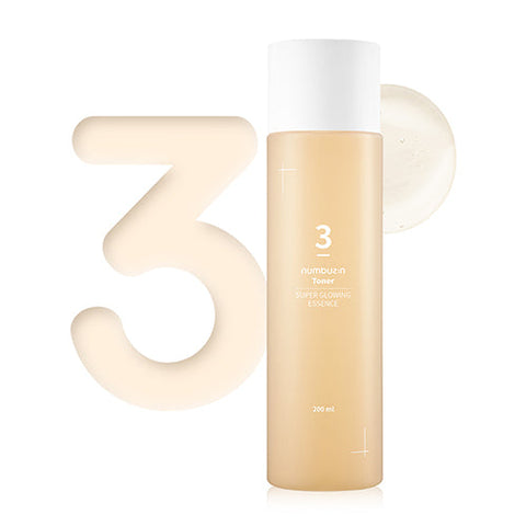 [Numbuzin] No.3 Super Glowing Essence Toner