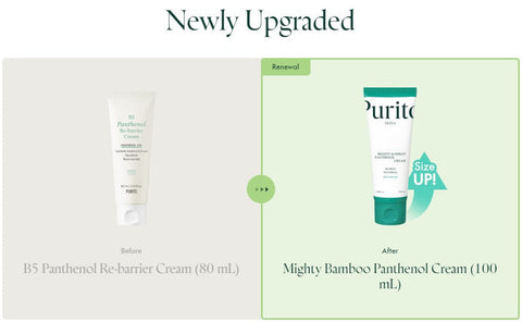 [Purito Seoul] Mighty Bamboo Panthenol Cream