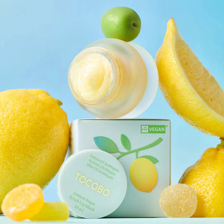 [Tocobo] Lemon Sugar Scrub Lip Mask