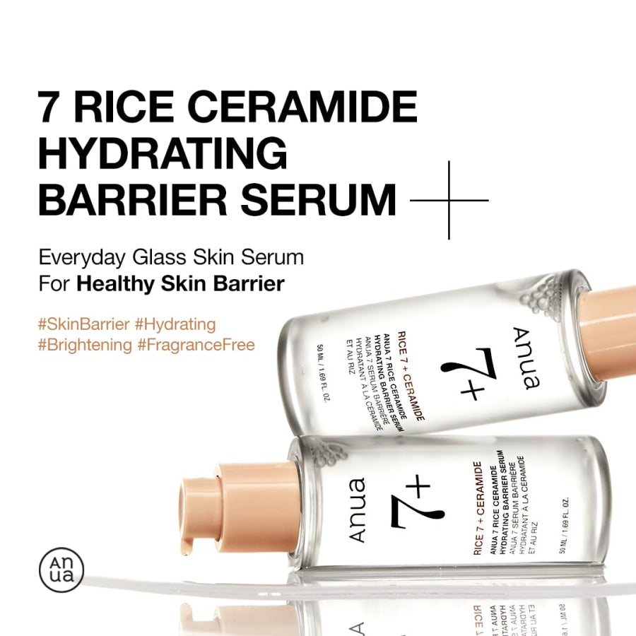 anua 7+ Rice 7 Ceramide Serum 5本セット Anua] 7 Rice Ceramide Hydrating Barrier Serum – Yeppo&Soonsoo Sweden