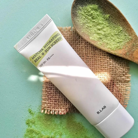 B-Lab Matcha Hydrating Real Sunscreen tuotekuva