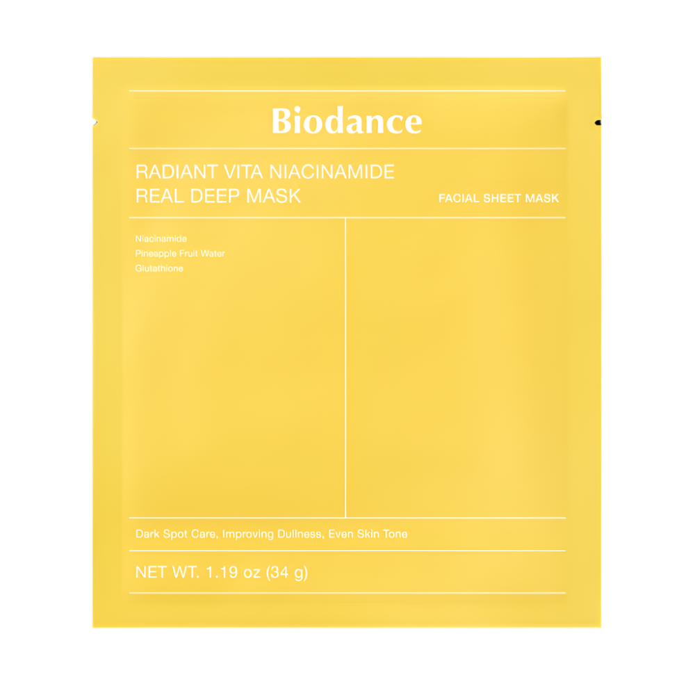 [Biodance] Radiant Vita Niacinamide Real Deep Mask
