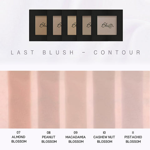 [BBIA] Last Blush contour sävyt 07-11