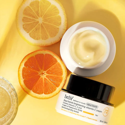 Belif Aqua Bomb Brightening Vitamin C Cream