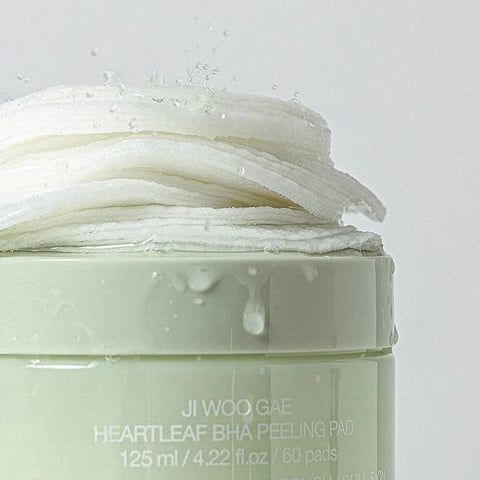 [Celimax] Jiwoogae Heartleaf BHA Peeling Pad