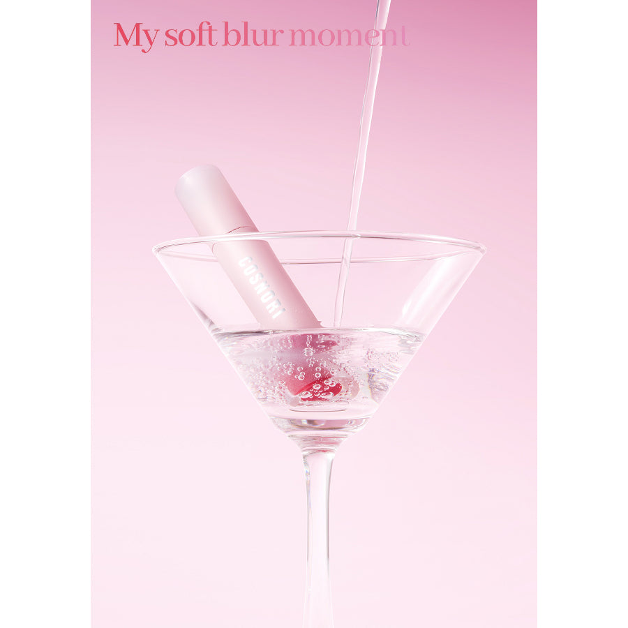 Cosnori Water Blurry Tint – Veganer Lip Tint, Leichte Textur, Langanhaltend, Farbe 08 Peach Mellow