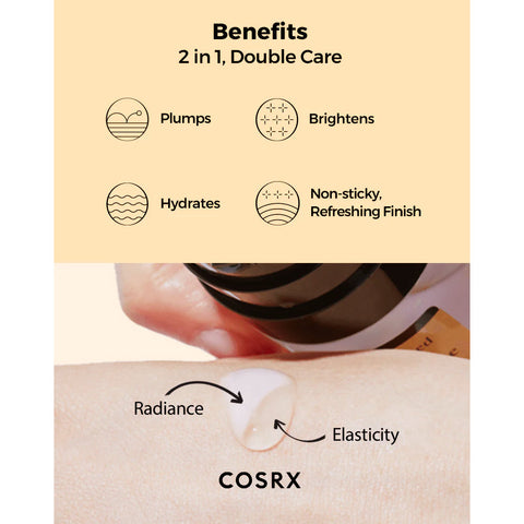 [Cosrx] Advanced Snail Radiance Dual Essence koostumus info