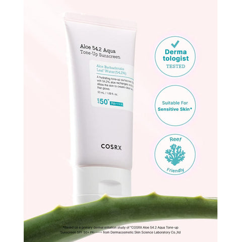 [Cosrx] Aloe 54.2 Aqua Tone-Up Sunscreen