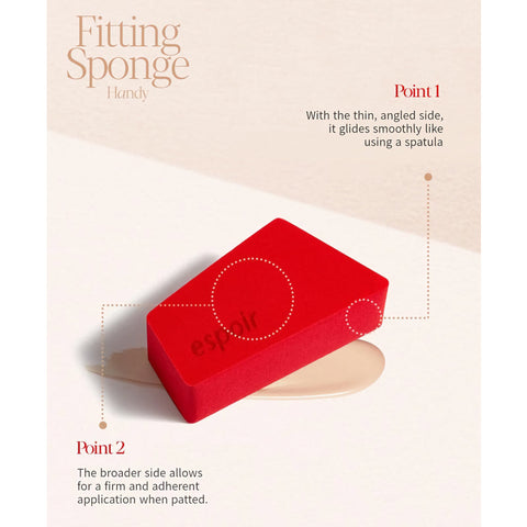 [espoir] Fitting Sponge Handy (4ea)