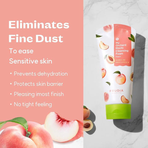 [Frudia] My Orchard Mochi Cleansing Foam Peach