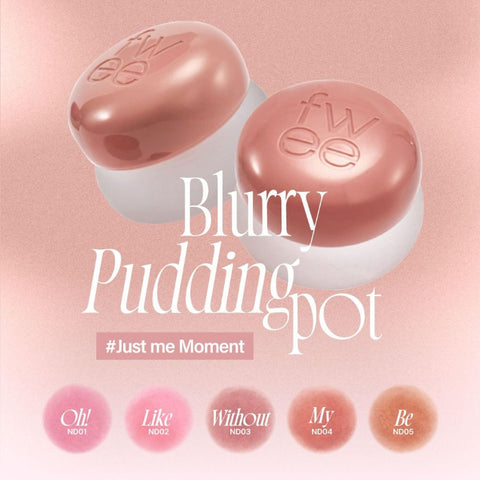[fwee] Lip & Cheek Blurry Pudding Pot