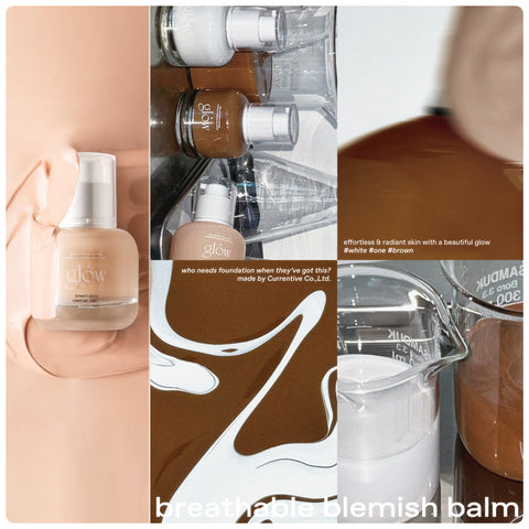 [glow] breathable blemish balm tailored shade match kit