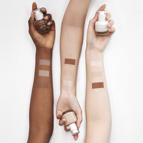 [glow] breathable blemish balm tailored shade match kit