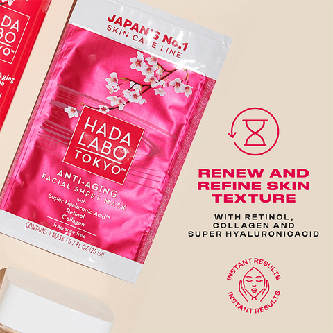 [Hada Labo] Anti-Aging Facial Sheet Mask