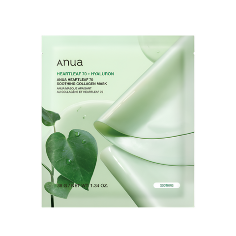 [Anua] Heartleaf 70 Soothing Collagen Mask
