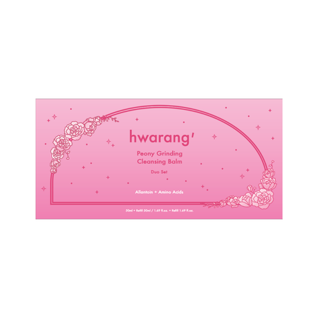 [hwarang'] Roosanauha Keräys Pink Ribbon Edition Peony Grinding Cleansing Balm Duo Set 50ml + 50ml