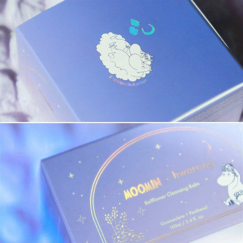 MOOMIN x hwarang' Bellflower Cleansing Balm ulkopakkaus