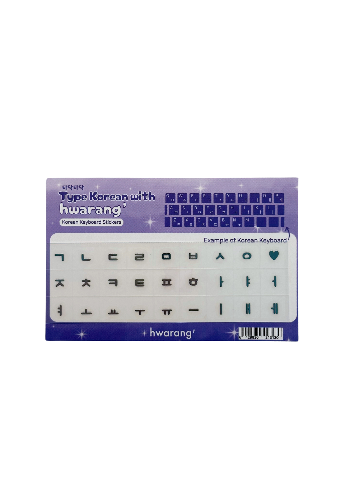 [hwarang'] Korean Keyboard Stickers