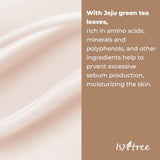 Isntree Green Tea Fresh Emulsion koostumus ja ainesosat info