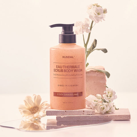 [Kundal] Eau Thermale Scrub Body Wash (Cozy Darjeeling)