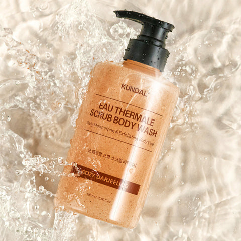[Kundal] Eau Thermale Scrub Body Wash (Cozy Darjeeling)