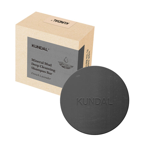 Kundal Mineral Mud Deep Cleansing Shampoo Bar French Lavender